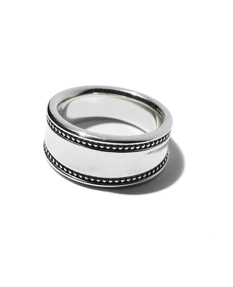 MILGRAIN CALM RING "NARROW"