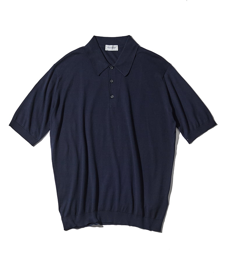 JOHN SMEDLEY シーアイランドコットン ニットポロシャツ ニットポロシャツ ジョンスメドレー シーアイランドコットン