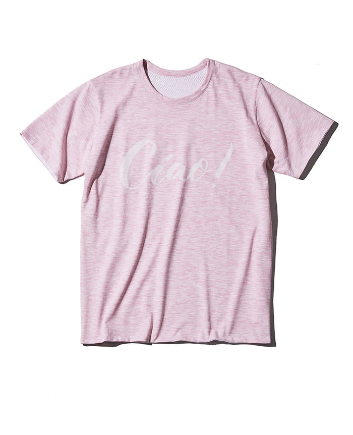 希少美品✨ 45rpm 09 08 Fiul Tシャツ 水彩タッチインクジェット箔スタッズ付きTシャツ（12-90TK04