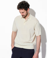 コットン ニットポロシャツ / ペクレ