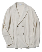 ニットジャケットダブル