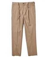 コットンストレッチドローコードパンツ