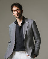 一枚仕立て千鳥格子ジャケット