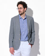 一枚仕立て千鳥格子ジャケット