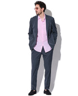 ナイロンストレッチセットアップ（グレー）