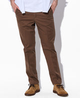 ノープリーツコットンストレッチパンツ