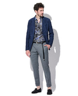 ペイズリープリントシャツ