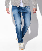 ウォッシュドストレッチデニムパンツ