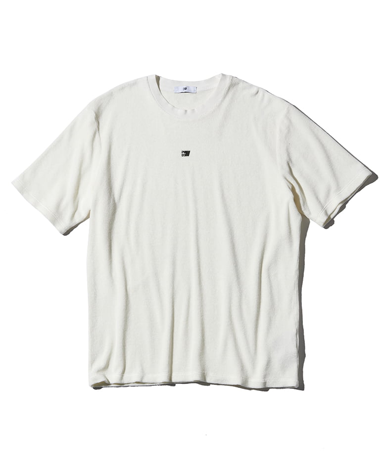 draw drawers レオタードパイルTシャツ　ホワイト　白　アイボリー Drawer（ドロワー）Tシャツ・カットソー 白 サイズ:1(S位