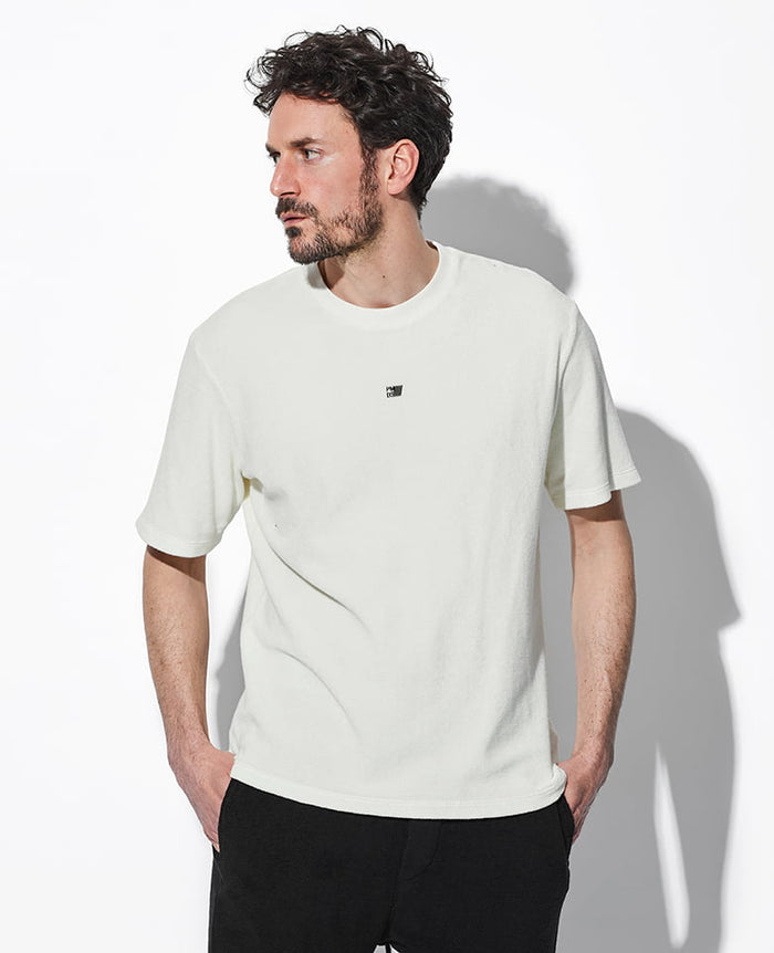 draw drawers レオタードパイルTシャツ ホワイト 白 アイボリー 0325PMDS_008_M_004_700x.jpg?v=