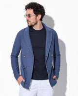 ニットジャケットダブル