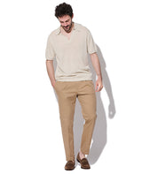 リネンブレンド スキッパー