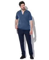 リネンブレンド スキッパー