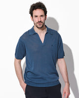 リネンブレンド スキッパー