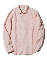 フラワープリントシャツ