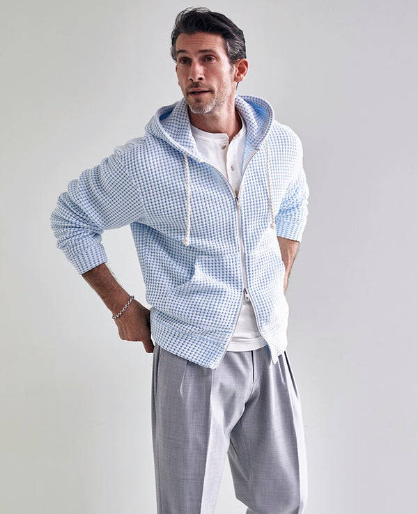 ワッフルセットアップSeaGreen上下size XL雑誌LEON掲載 LEON別注 – 買えるLEON