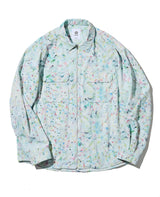 マーブル柄セットアップ（ホワイト）