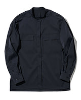 リュクスナイロンシャツ・バンドカラー【6622】