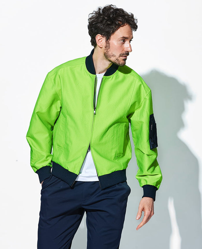 メッシュドライビングブルゾン – 買えるLEON