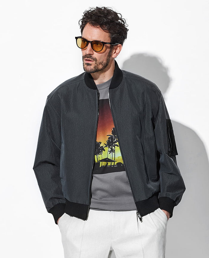 メッシュドライビングブルゾン – 買えるLEON