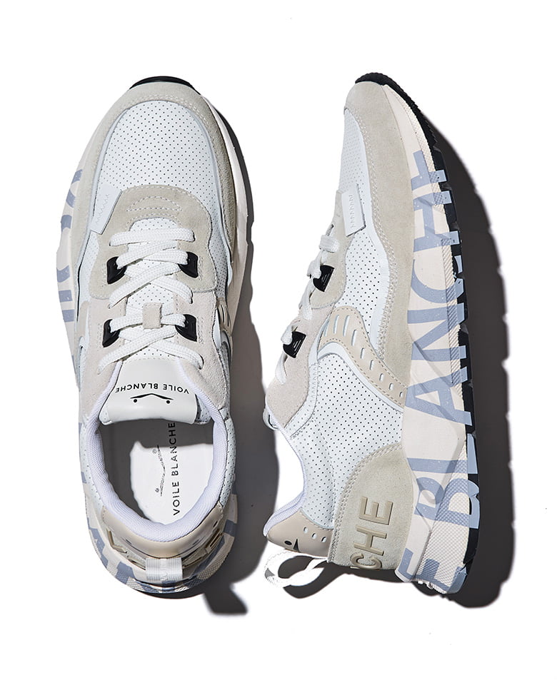 VOILE BLANCHE☆レイトン スニーカー ホワイト VOILE BLANCHE（ボイルブランシェ） – 買えるLEON