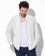 LEON別注 オープンカラーシャツ