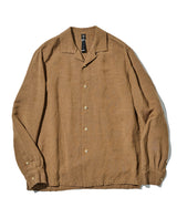 LEON別注 オープンカラーシャツ