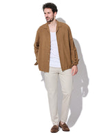 LEON別注 オープンカラーシャツ