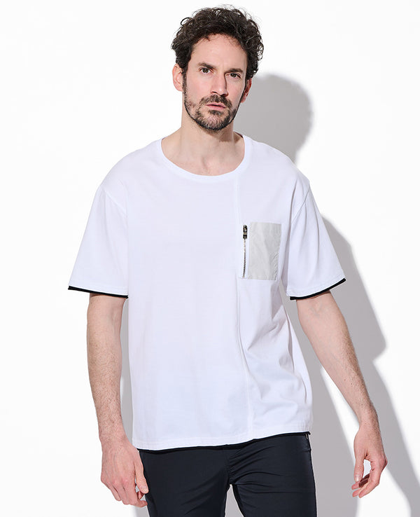 クールタッチ ジップポケットTシャツ