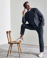 ナイロンストレッチセットアップ（グレー）