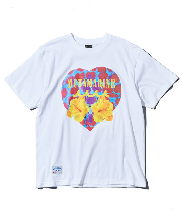 ハートハイビスカスTee