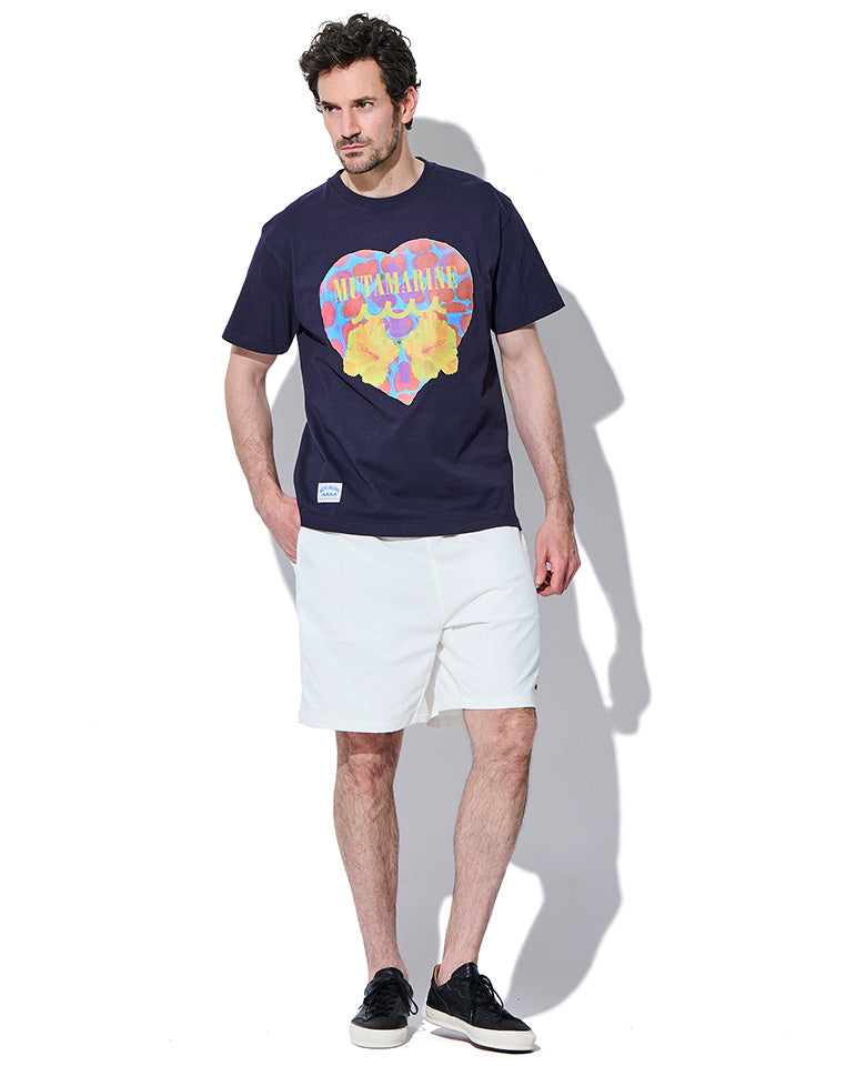 ハートハイビスカスTee