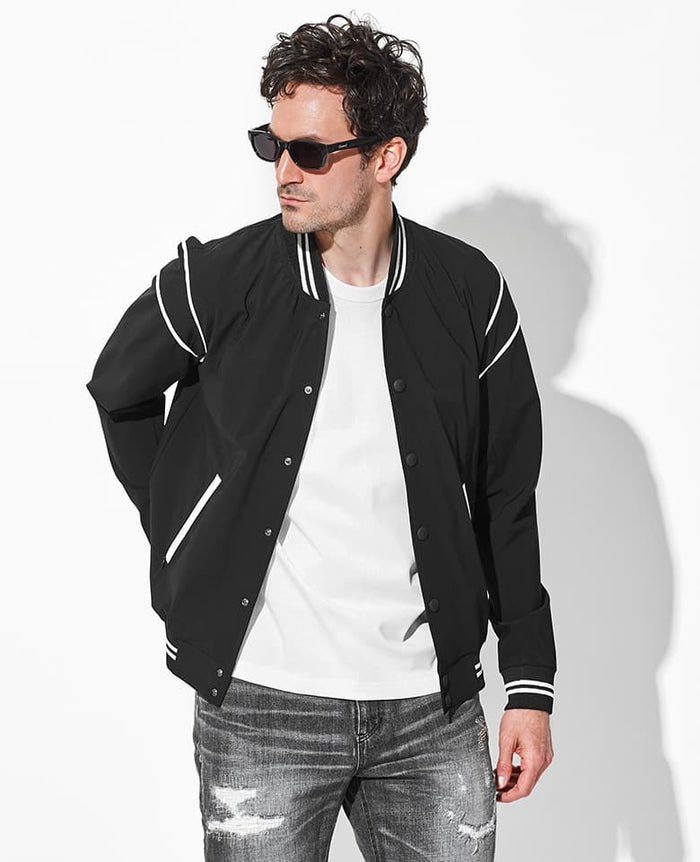 ALBERTO BRESCI TOP ボンバーブルゾン