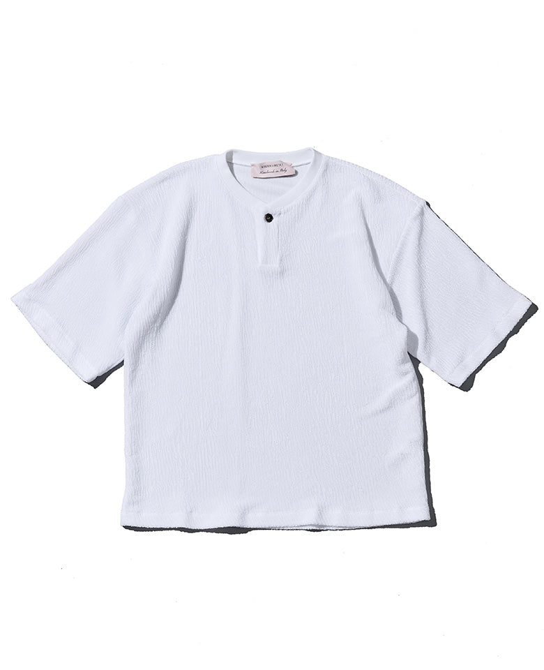 ヘンリーネックTシャツ