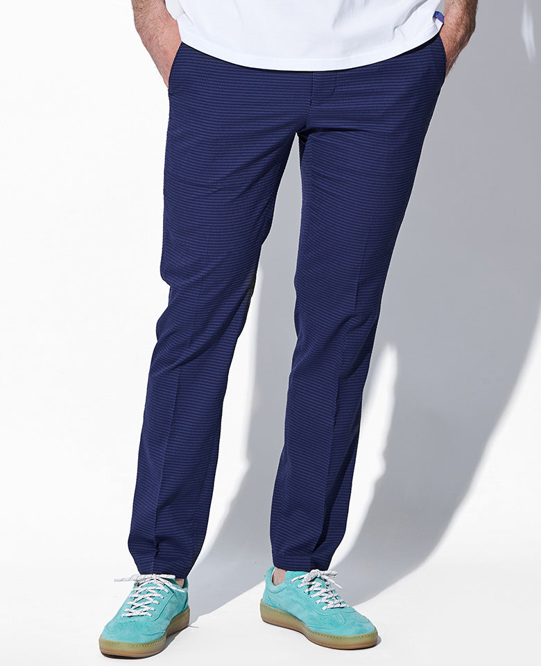 two way stretch seersucker easy slim fit