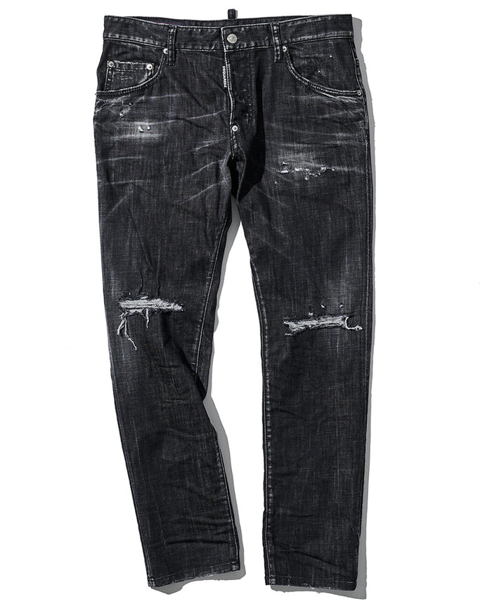 DSQUARED2 AWブラックウォッシュスケーター　50正規品 ブラックウォッシュ スケーター ジーンズ – 買えるLEON