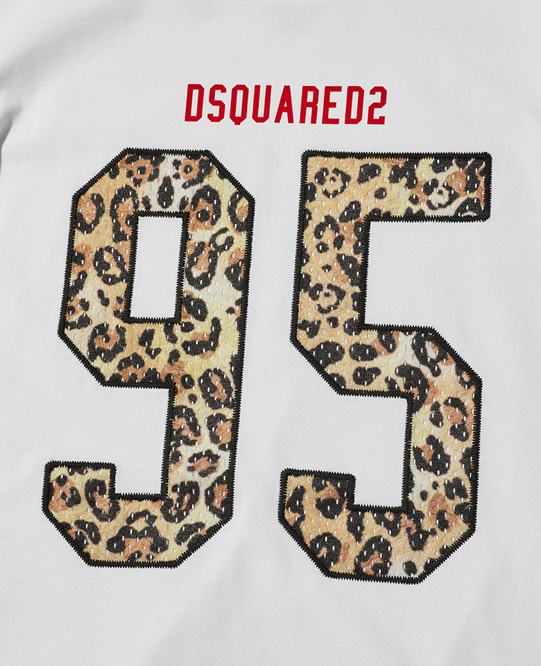 DSQUARED2 ドッグ プリント クルーネック Tシャツ クルーネックTシャツ – 買えるLEON