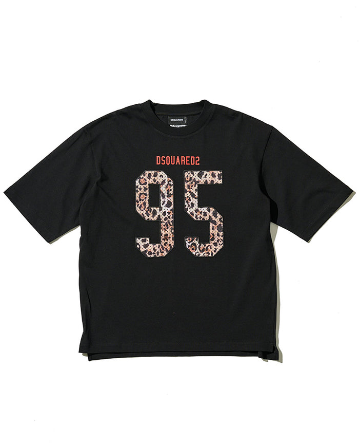 DSQUARED2 ドッグ プリント クルーネック Tシャツ クルーネックTシャツ – 買えるLEON