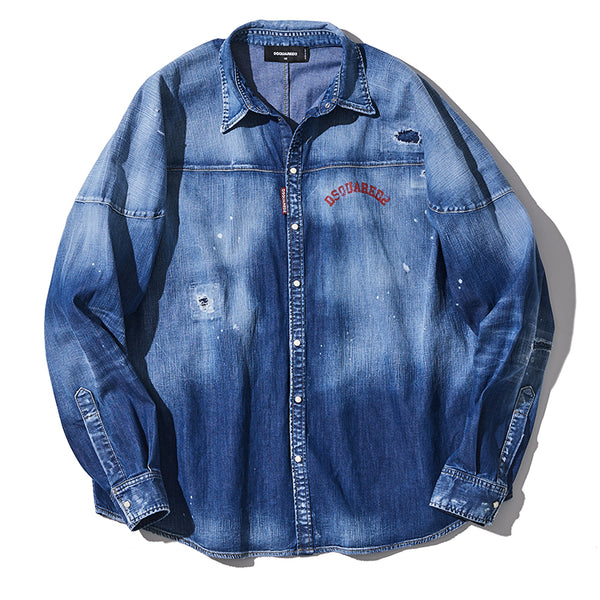 【新品】DSQUARED2 デニムドット7分丈シャツ 48サイズ 楽天市場】DSQUARED2 ディースクエアード デニムシャツ FASHION