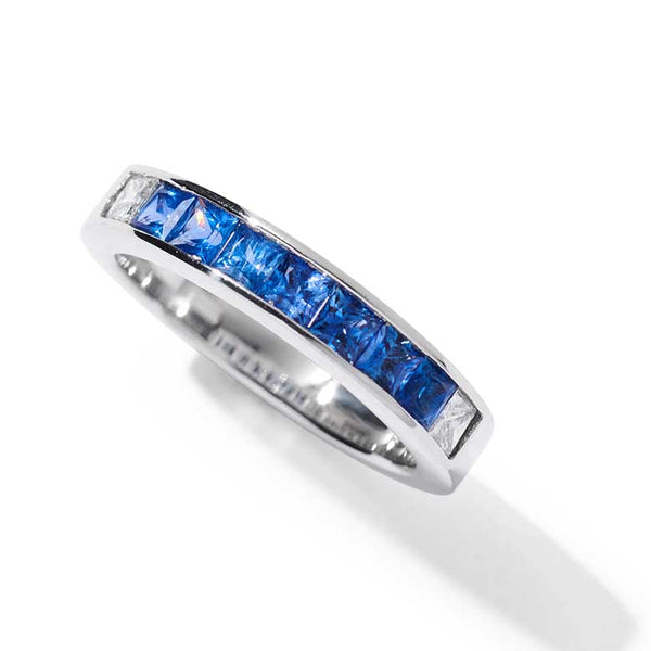 K18 WG ファンシー サファイア 0.55ct リング 【新品未使用】 K18サファイヤダイヤリング – 買えるLEON