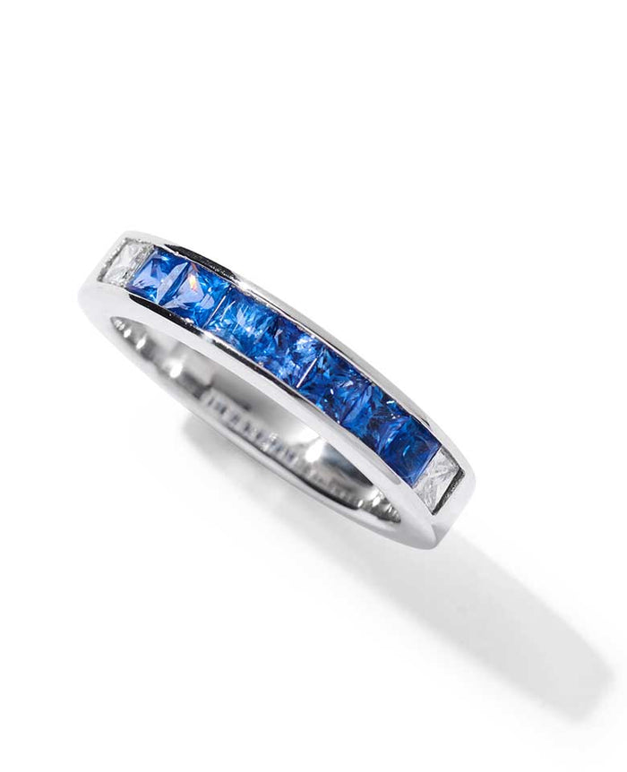 K18サファイヤダイヤリング – 買えるLEON