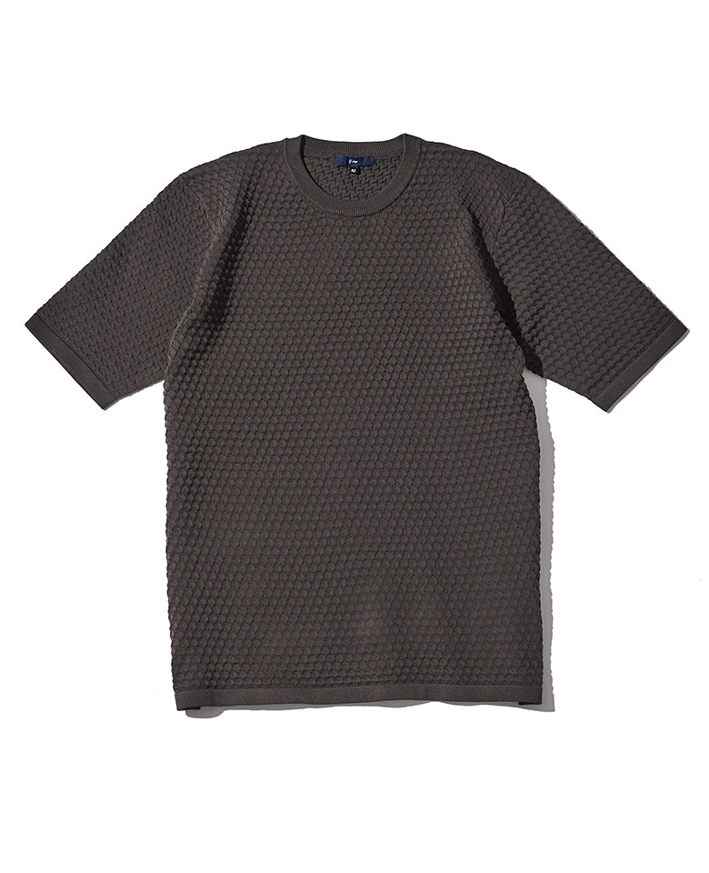 ブリスタ― サマーニット クルーネック Tシャツ