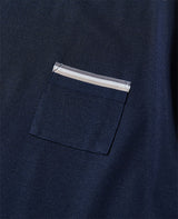 リブスタートラインクルーネック Tシャツ