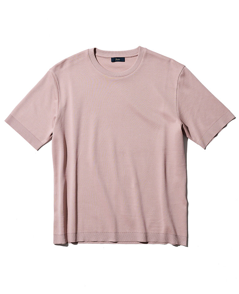 ニットエフェクト半袖Tシャツ