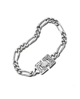 GRASS TANGLE FIGARO CHAIN BRACELET