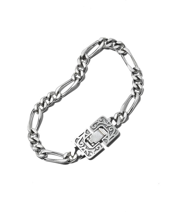 GRASS TANGLE FIGARO CHAIN BRACELET