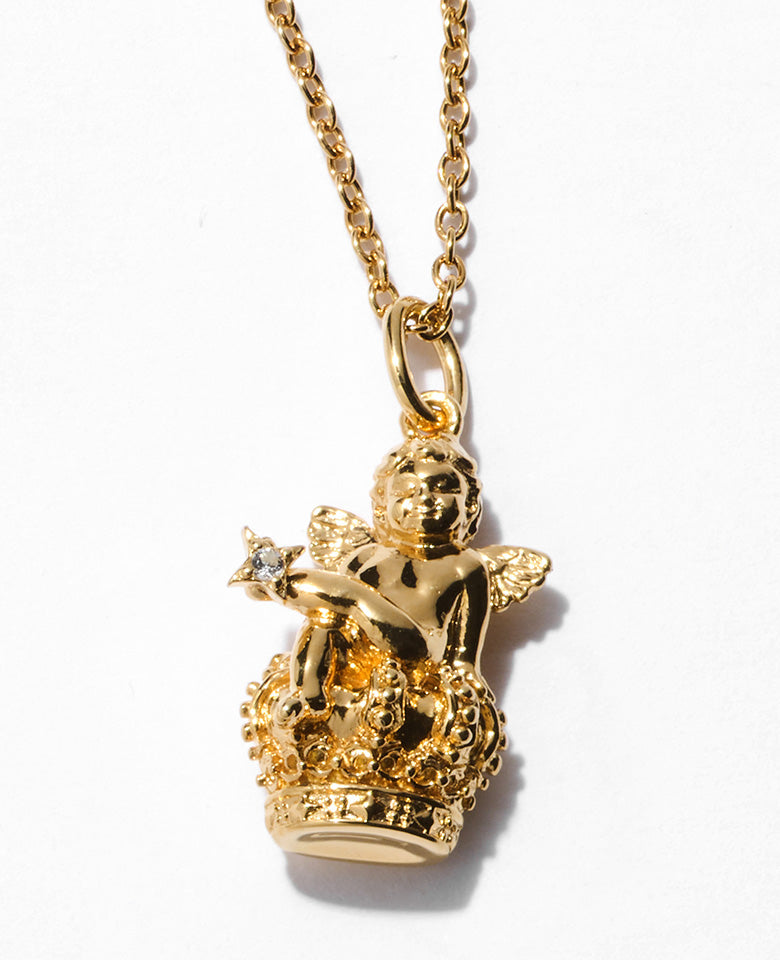 LOVE WARRIOR/CROWN ネックレス