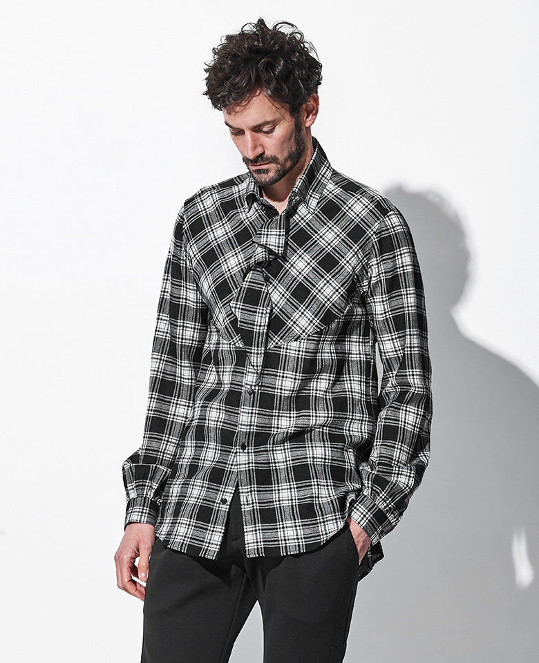 シングルフリルシャツ