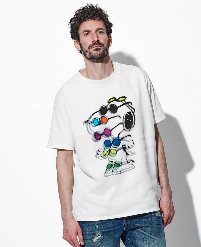 TRIPPY MIKIO ART サングラス・スヌーピーTシャツ 買えるLEON 0425MAXSIX_001_001_598f4660-