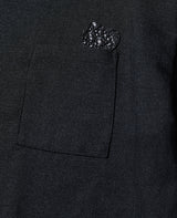 クロコハート付クルーネックＴシャツ